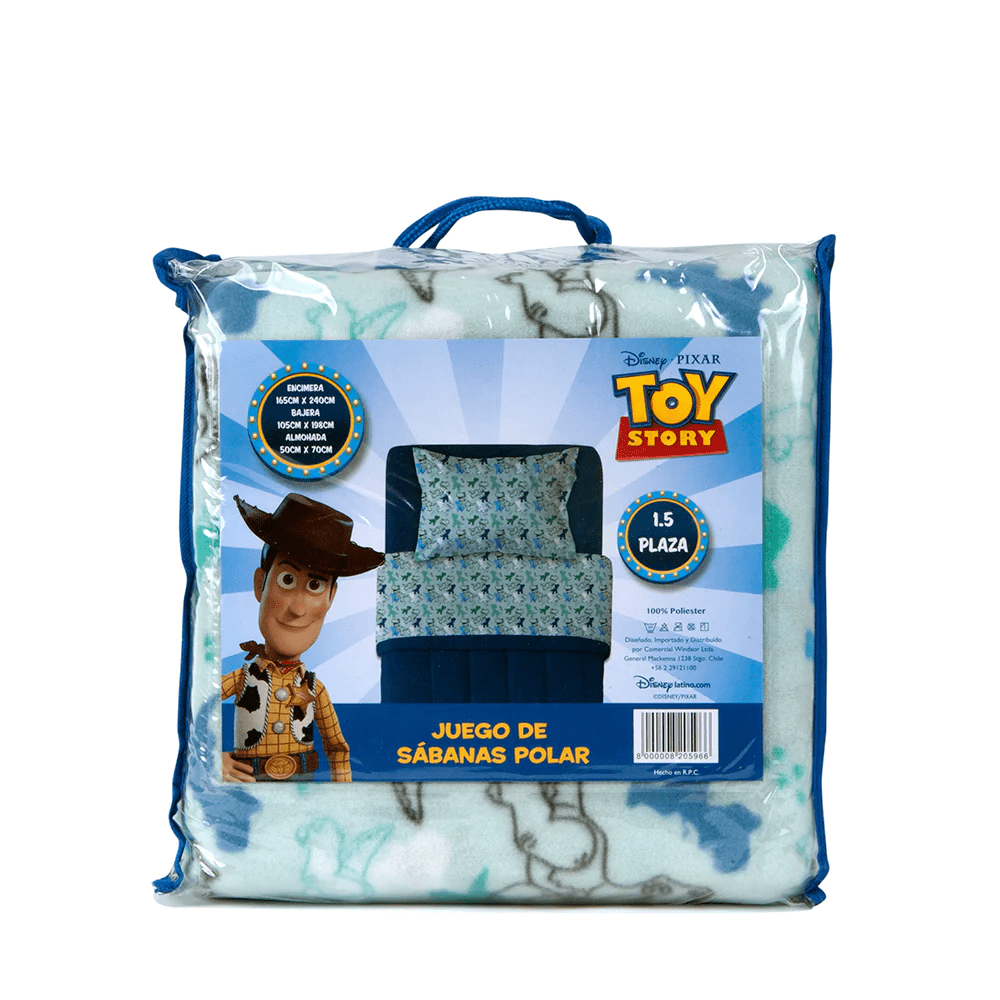 Juego de Sábanas Polar 1.5 Plazas / Toy Story Rex - Mashini - Imagen 2