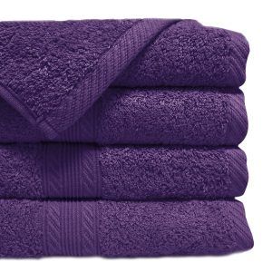Toalla de Mano 45x90 cm / Morado - Lourdes