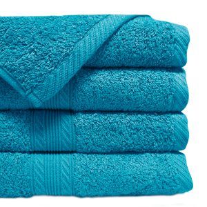 Toalla de Mano 45x90 cm / Turquesa - Lourdes