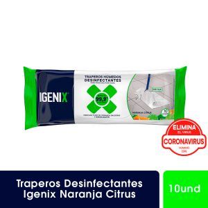 Trapero Húmedo Piso 10 und / Naranja Citrus  - Igenix