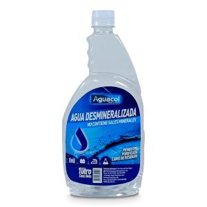 Agua Desmineralizada 1 lt - Aguacol.