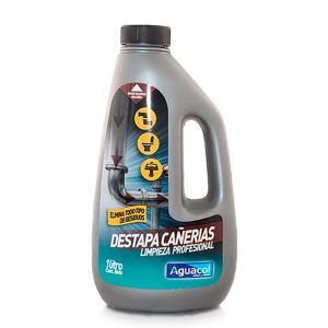 Destapa Cañerías 1 lt - Aguacol