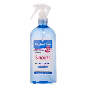 Alcohol Plus Spray Antibacteriano 500 ml - Simond´s