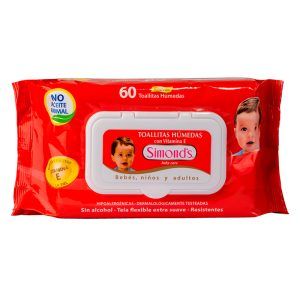 Toallas Húmedas Plana Roja 60 und. - Simond´s