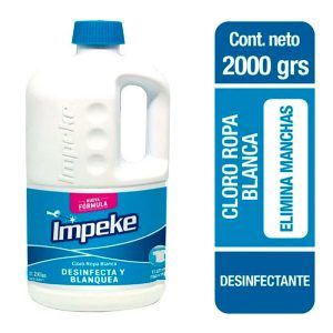Cloro Ropa Blanca 2000 gr - Impeke
