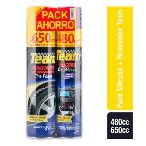 Pack silicona 480 cc + Renovador 650 cc – Team
