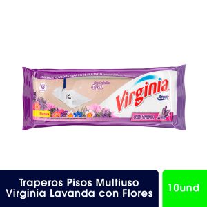 Trapero Húmedo 10 und / Lavanda con Flores - Virginia