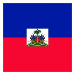 Palermo Bandera Haiti 60x90 Estampada