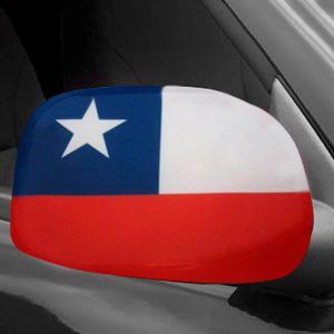 Palermo Cubre Espejos Bandera Chilena