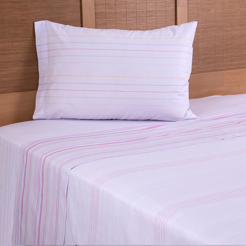 Juego de Sábanas Estampada 144 Hilos 1.5 Plazas / Cherries - Mashini