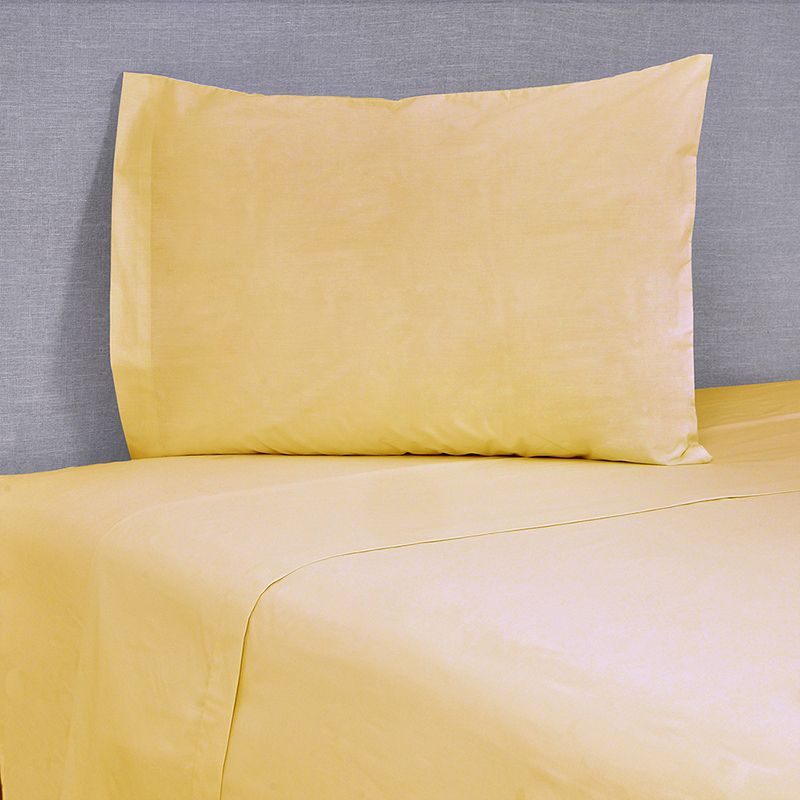 Juego Sábanas 144 Hilos 1.5 Plazas / Amarillo - Mashini