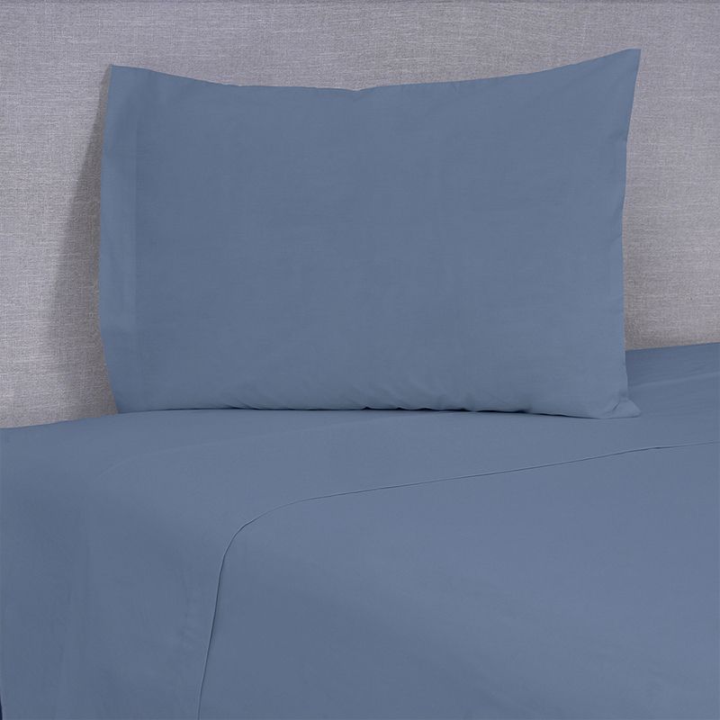 Juego Sábanas 144 Hilos 1.5 Plazas / Azul - Mashini