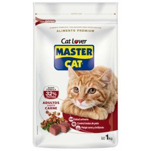 Alimento Para Gatos Adulto 1 Kg. / Carne - Master Cat