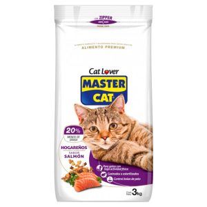 Alimento Para Gato Hogareño 3 Kg. / Salmón - Master Cat