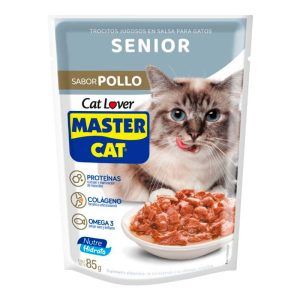 Trocitos Jugosos Senior / Pollo - Master Cat