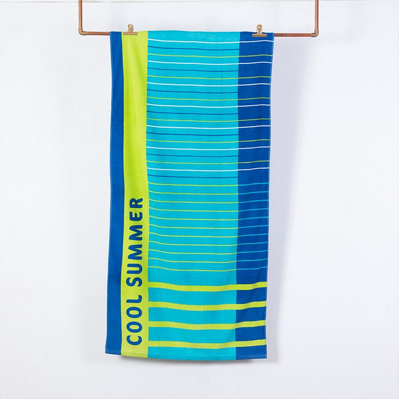 Toalla de Playa Velour 70x150 cm / Cool - Mashini