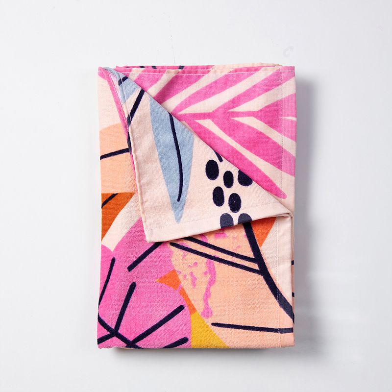 Toalla de Playa Velour 70x150 cm / Leopardo - Mashini - Imagen 2