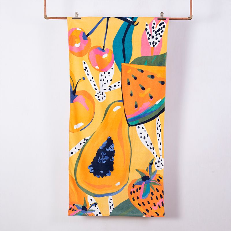 Toalla de Playa Velour 70x150 cm / Quintay - Mashini