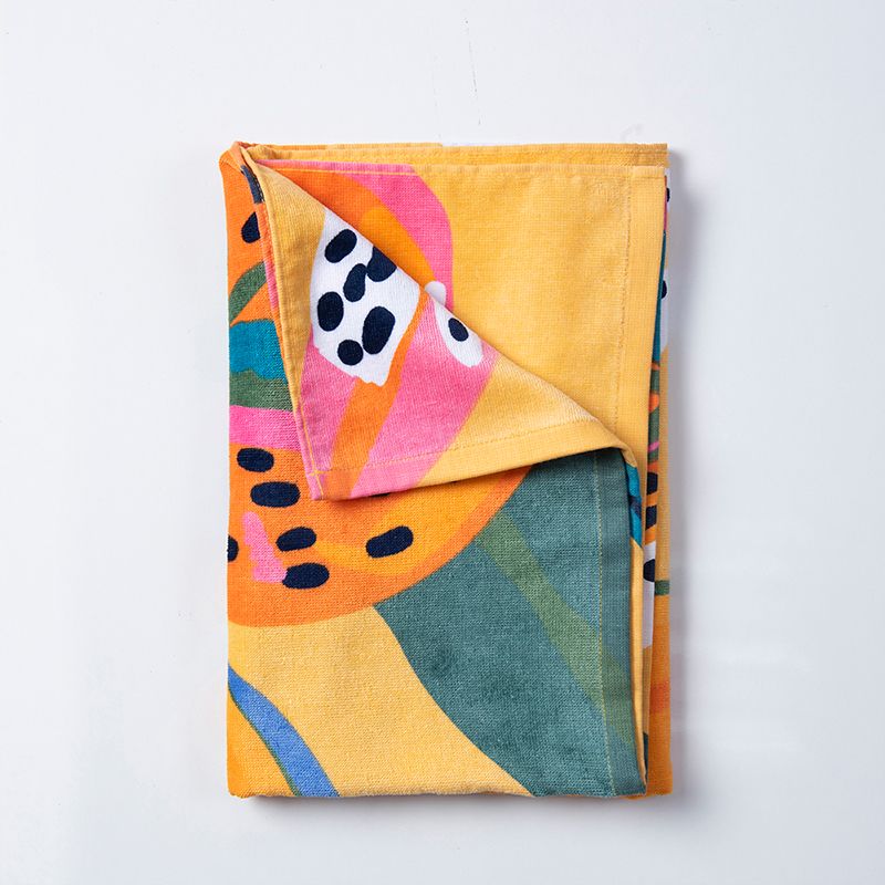 Toalla de Playa Velour 70x150 cm / Quintay - Mashini - Imagen 2