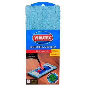 Repuesto Mopa Plana Microfibra - virutex