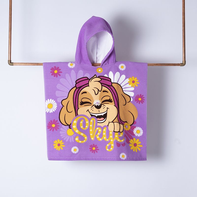 Toalla de Playa con Capucha 60x120cm. / Paw Patrol Daisy - Mashini