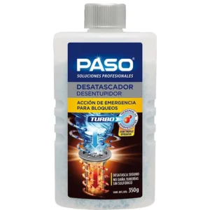 Desatascador Turbo 350ml - Paso