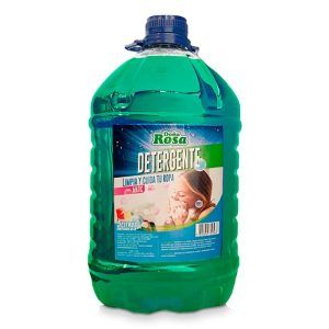 Detergente Líquido de Ropa 5 lt. Verde - Doña Rosa