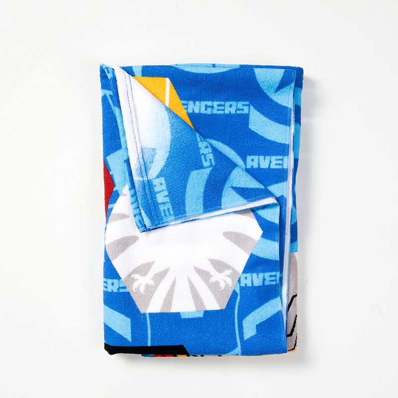 Toalla de Playa 70x140 cm + Bolso / Avengers Simbolos - Mashini - Imagen 3