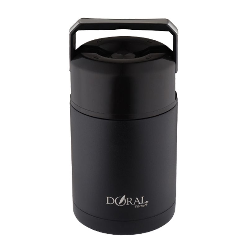Termo Comida C Manilla 1000 ml Negro - Doral