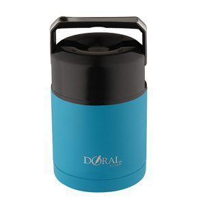 Termo Comida C/Manilla 820 ml / Azul - Doral