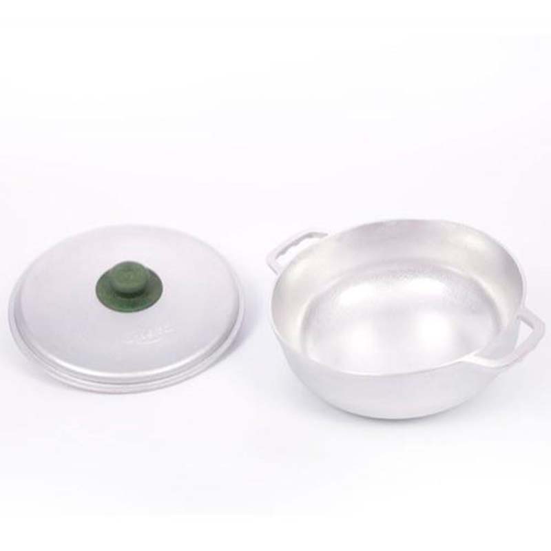 Caldero Fundido Redondo 26cm con Tapa - Universal - Imagen 2