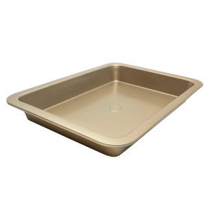 Molde Asadera 37x27 cm Non Stick Gold - Ilko