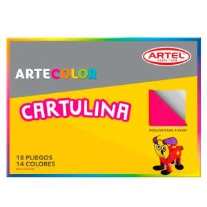 Cartulinas Artecolor 18 hojas - Artel