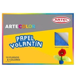 Papel Volantín Artecolor 10 Pliegos - Artel