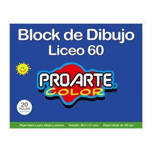 Block Liceo 106 grs 20 Hojas - Proarte