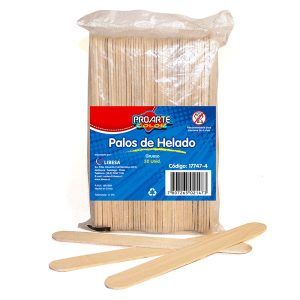 Palos de Helado madera Grueso 50unid - Proarte