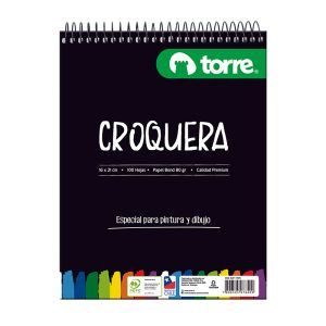 Croquera 16x21 cm 100 Hojas - Torre