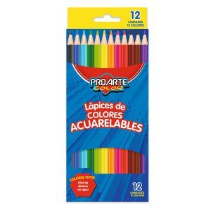 Lápices de Color 12 und Largos Acuarelables -  Proarte