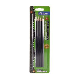 Set Blister 4 Lápices Grafito N° 2 - Torre
