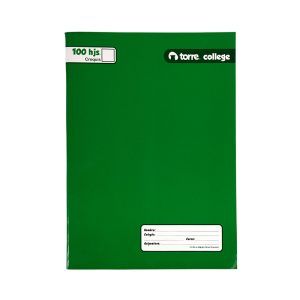 Cuaderno College Croquis 100 Hojas - Torre