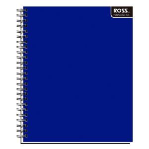 Cuaderno Universitario Liso 100HJ 5mm Azul - Ross
