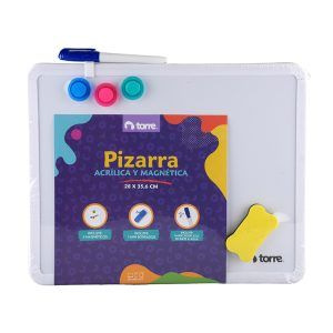 Pizarra Acrílica Magnética 28 x 35,6 cm - Torre