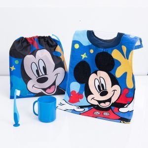 Set Escolar Toalla + Vaso + Cepillo de Dientes / Mickey Sport - Mashini