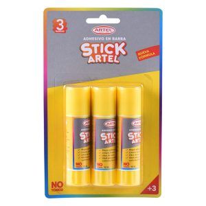 Set 3 Adhesivos en Barra 15 grs - Artel