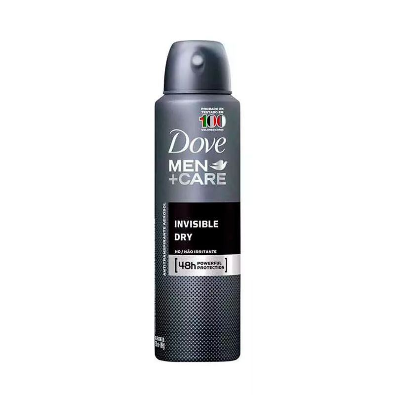 Desodorante Men Aerosol AP Invisible Dry 87g 150ml - Dove
