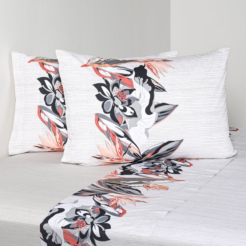 Juego de Sábanas Estampada 200 Hilos 2.5 Plazas / Abbys - Cannon