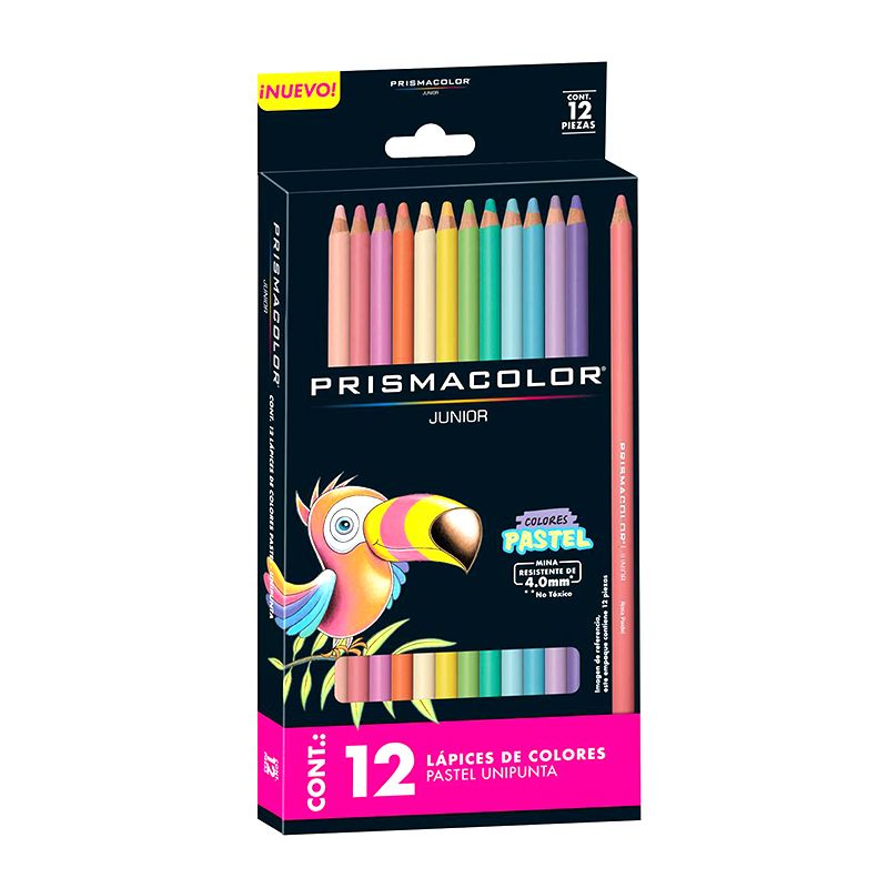 Lápices 12 Colores Pastel - Prisma