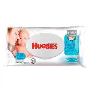 Toallas Húmedas Puro & Natural 48 und. - Huggies
