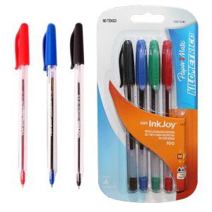 Bolígrafo Inkjoy Punta Media Colores Básicos 4 - Paper Mate