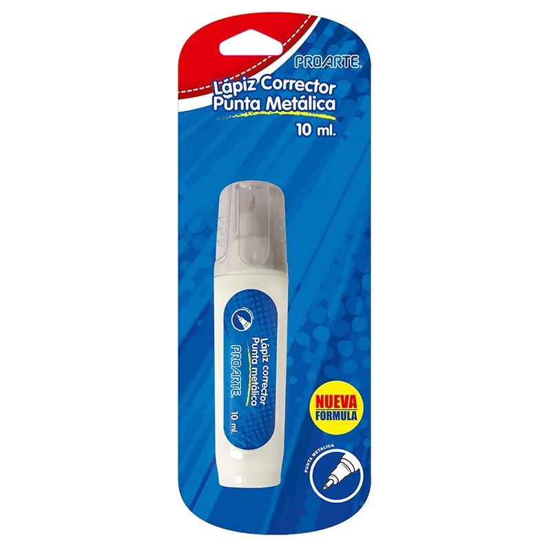 Lápiz Corrector Punta Metal 10ml - Proarte